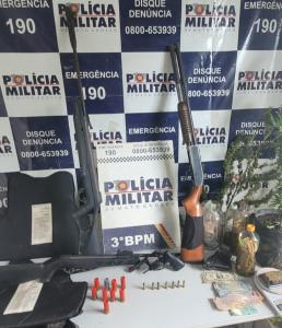 Pol Cia Militar Desarticula Quadrilha E Apreende Armas De Fogo