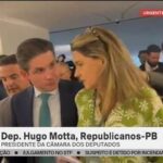 Fora da agenda, Lula se encontra com Motta no Alvorada