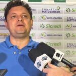 Presidente do Cuiabá assume responsabilidade após eliminação no Mato-grossense: ?Foco é Série B?