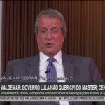 ‘Pessoal doa pela força e pelo prestígio do Bolsonaro’, diz Valdemar sobre doação de cunhado de Vorcaro para campanha presidencial de 2022